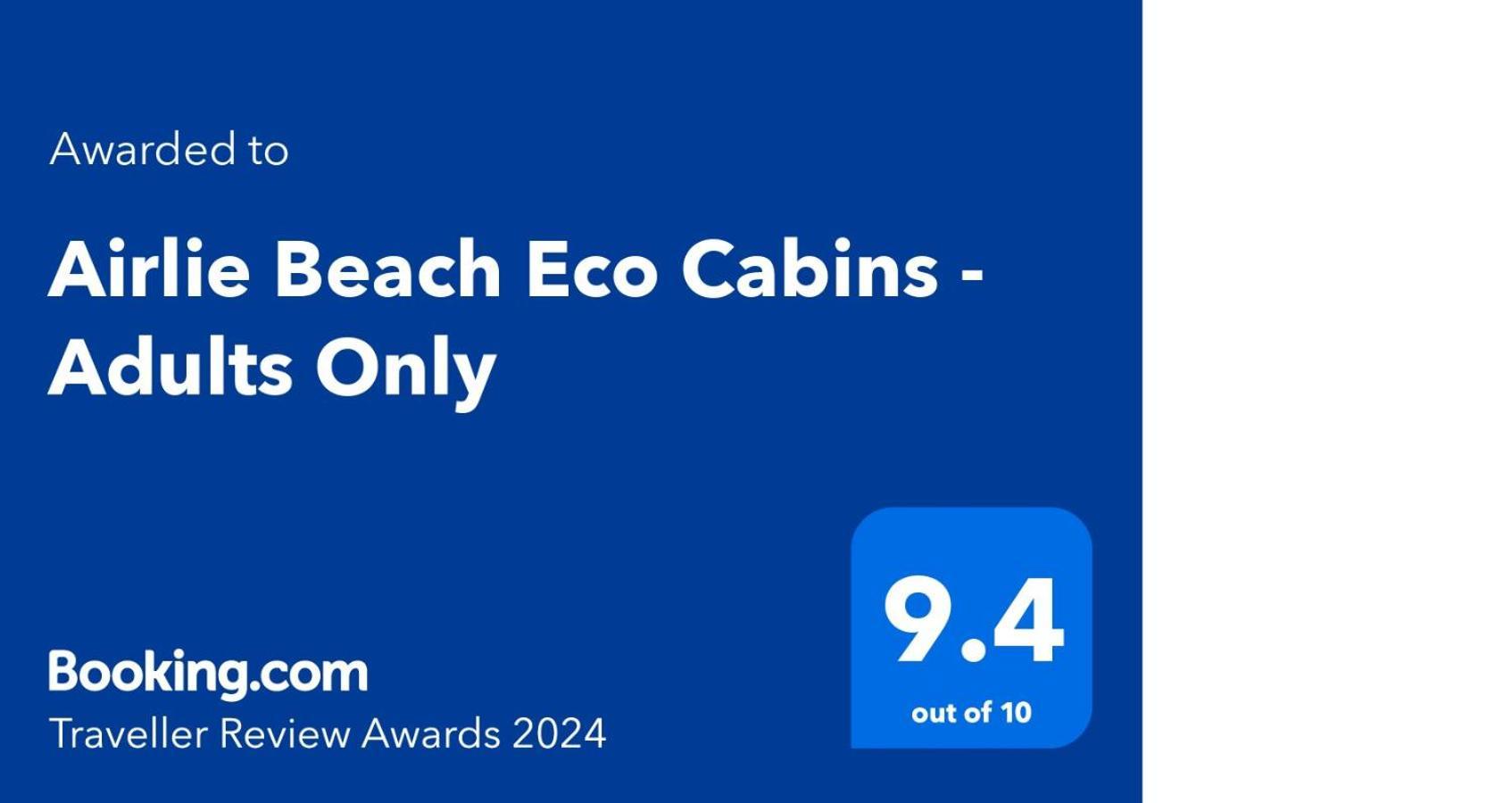 Airlie Beach Eco Cabins - Adults Only מראה חיצוני תמונה